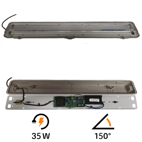 Plafoniera emergenza a led