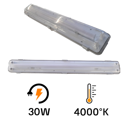 Plafoniera emergenza a led L=1200 Cod.79.009.000